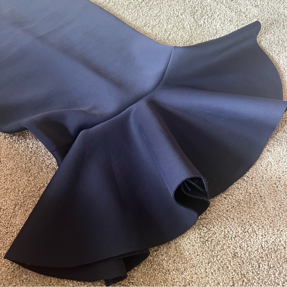 Cherry Mellow - Women’s (S) Navy Blue Sleeveless Mermaid Dress - Picture 3 of 3